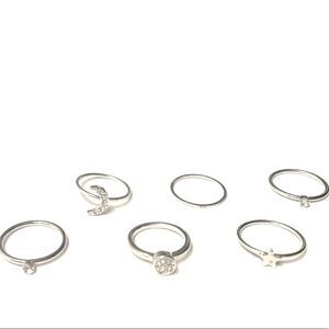 🍍3/$15🍍 Assorted Silver Tone Rings